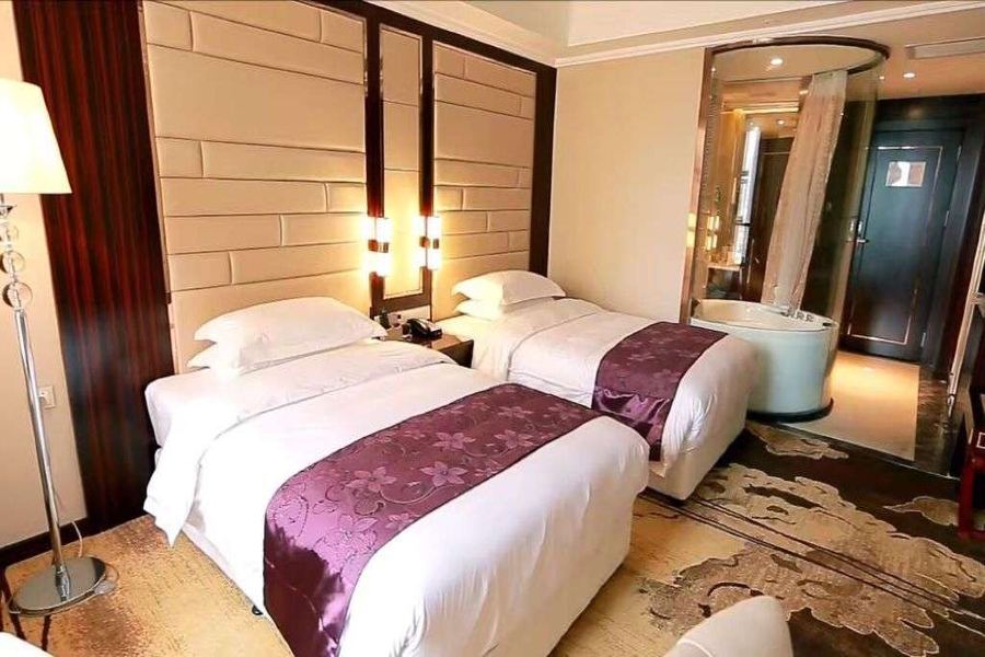Xingzhou International Hotel Hanzhong Bagian luar foto